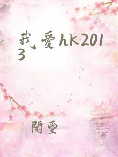 我爱hk2013