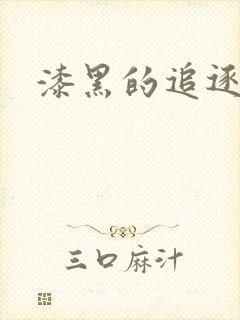 漆黑的追逐者