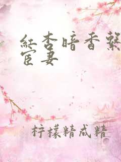 红杏暗香系列之宦妻