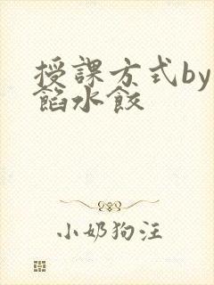 授课方式by肉馅水饺