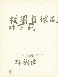 校园篮球风云txt下载