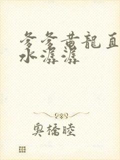 爹爹黄龙直捣溪水潺潺