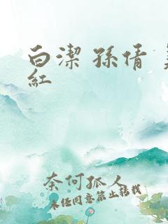 白洁 孙倩 美红