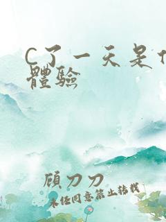 C了一天是什么体验