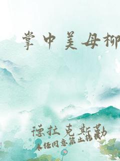 掌中美母柳玉茹