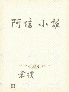 阿信 小说