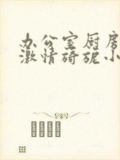 办公室厨房呻吟激情旖旎小说