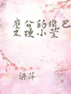 么公的机巴又粗又硬小莹