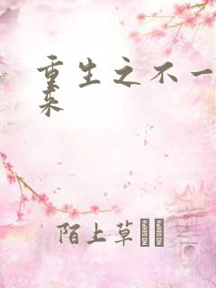 重生之不一样未来