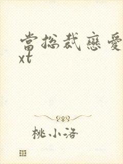 当总裁恋爱时txt