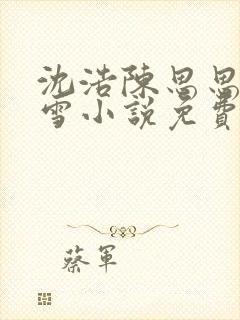 沈浩陈思思秦菲雪小说免费阅读笔下载