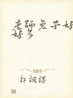 老师兔子好软水好多