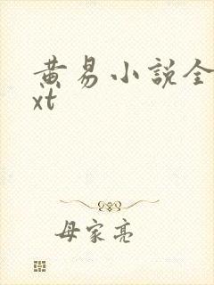 黄易小说全集txt