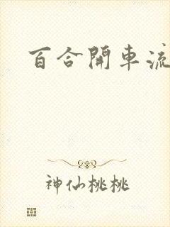 百合开车流污水