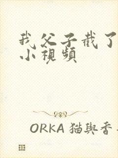 我父子截了一段小视频