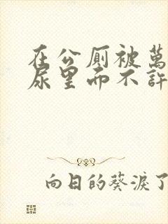 在公厕被万人C尿里面不许漏出来