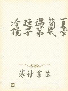 冷廷遇简夏对着镜子第几章