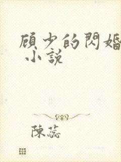 顾少的闪婚宠妻 小说