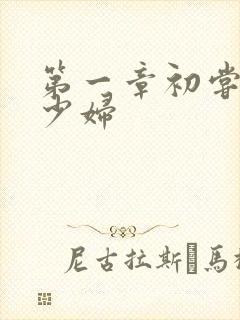 第一章初尝云雨少妇