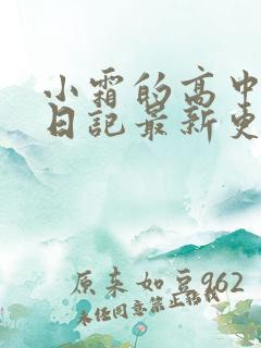小霜的高中成长日记最新更新