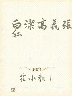 白洁高义张敏梅红