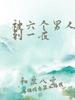 被六个男人躁J到一夜