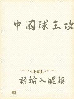 中国球王攻略