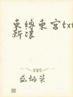 束缚东宫txt新浪