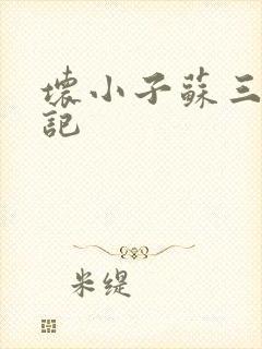 坏小子苏三风流记