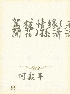 驾校情缘(老树开花)孙潇潇笔趣阁