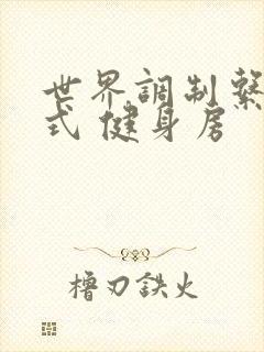 世界调制系统模式 健身房