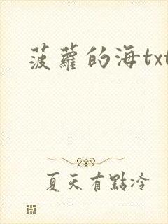菠萝的海txt