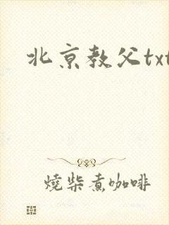 北京教父txt
