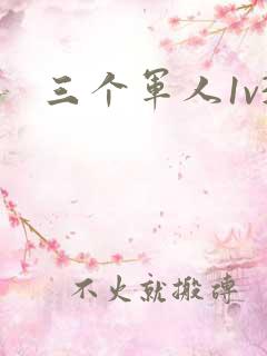 三个军人1v3