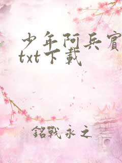 少年阿兵宾小说txt下载