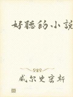 好听的小说名字