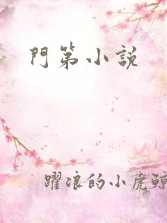 门第小说