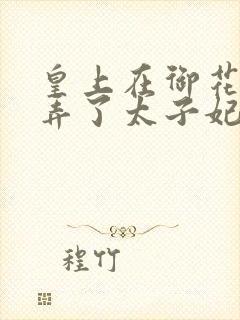 皇上在御花园c弄了太子妃