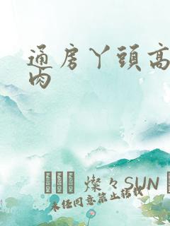 通房丫头高h纯肉