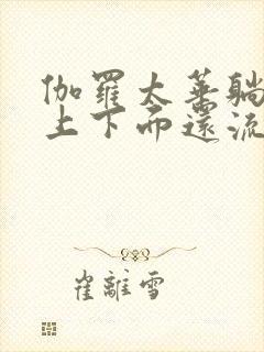 伽罗太华躺在床上下面还流东西