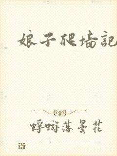 娘子爬墙记