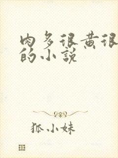 肉多很黄很细致的小说