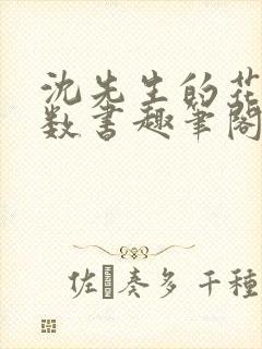 沈先生的花式调数书趣笔阁