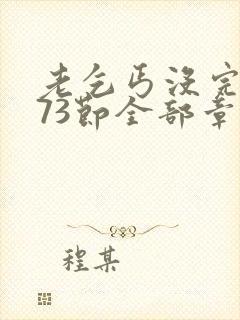 老乞丐没完没了73节全部章节内容
