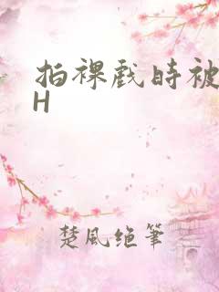 拍裸戏时被C了H