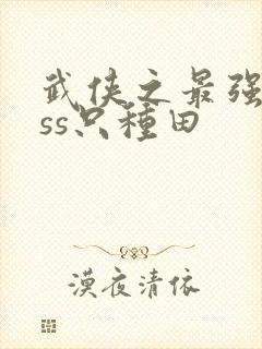 武侠之最强boss只种田