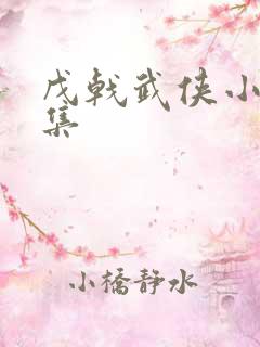 戊戟武侠小说全集