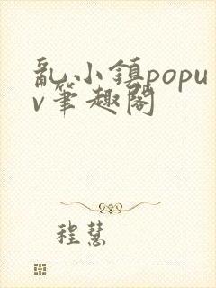 乱小镇popuv笔趣阁