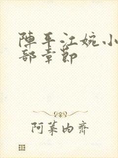 阵平江婉小说全部章节