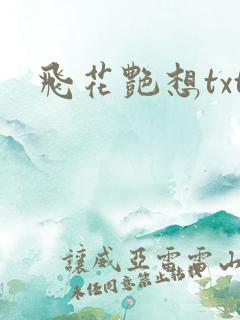 飞花艳想txt